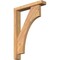 Ekena Millwork Westlake Block Smooth Bracket w/ Offset Brace, Western Red Cedar, 3 1/2"W x 18"D x 26"H BKT0402X18X26WTL05SWR - alternate 1